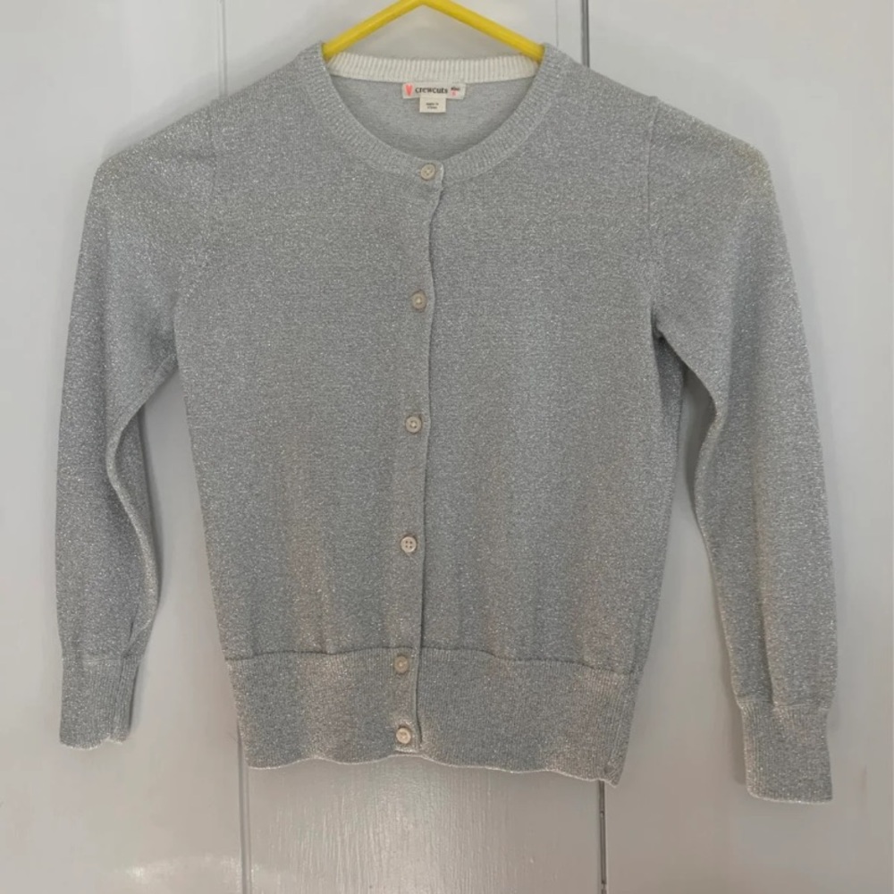 Crewcuts sparkly cardigan size 8